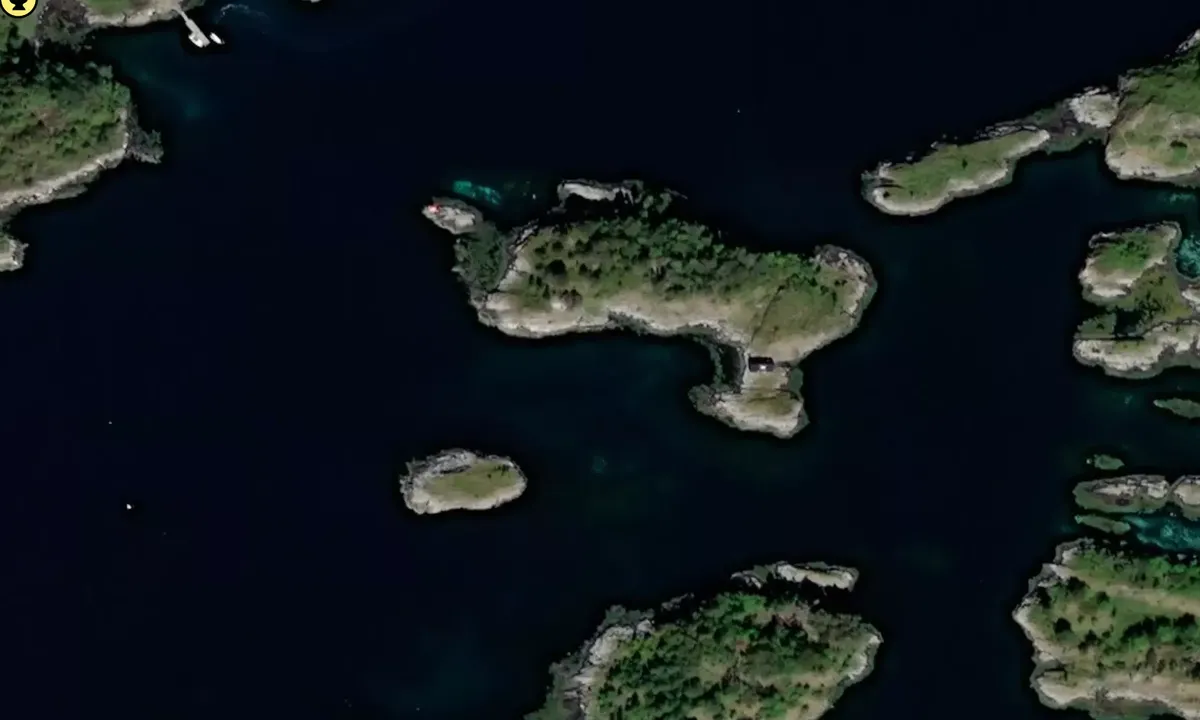Satelite image of Svinholmen