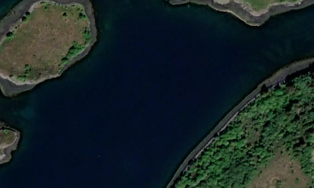 Satelite image of Svinøya Svenøya Fræna