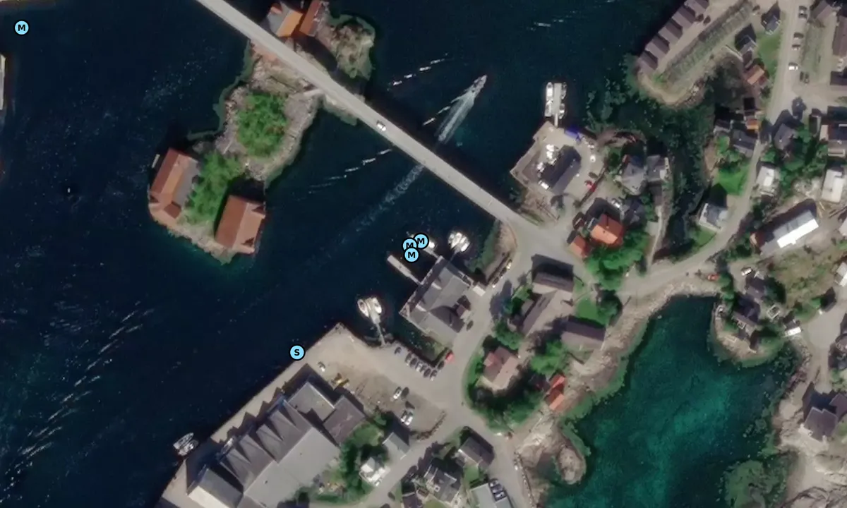 Satelite image of Svolvær - Børsen restaurant