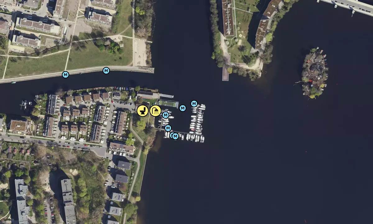 Satelite image of SWC (Spandauer Wassersport-Club eV)