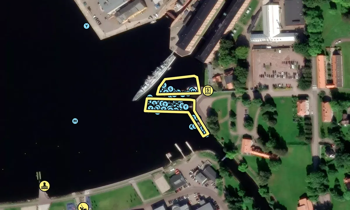 Satelite image of Sykehusbrygga