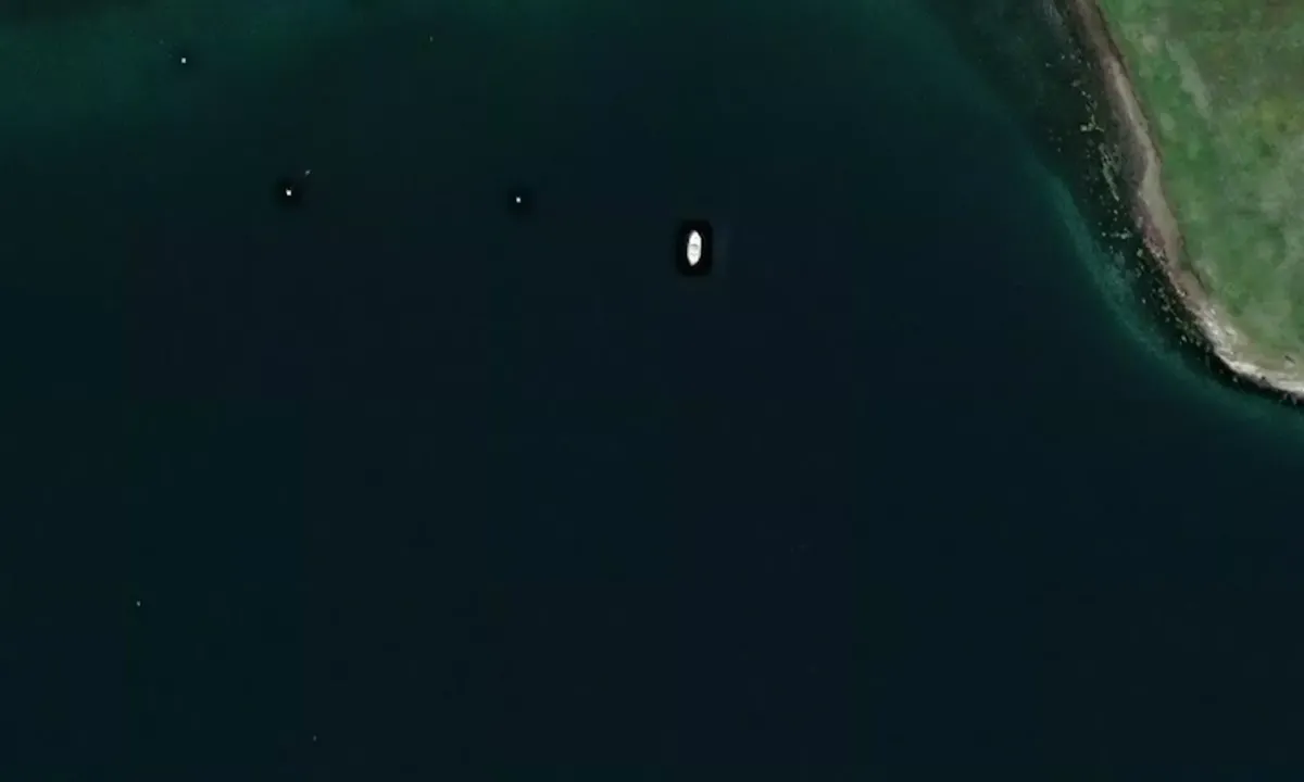 Satelite image of Talvik