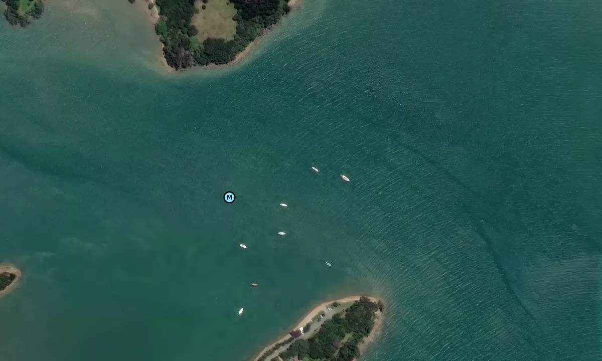 Satelite image of Tamateatai Point