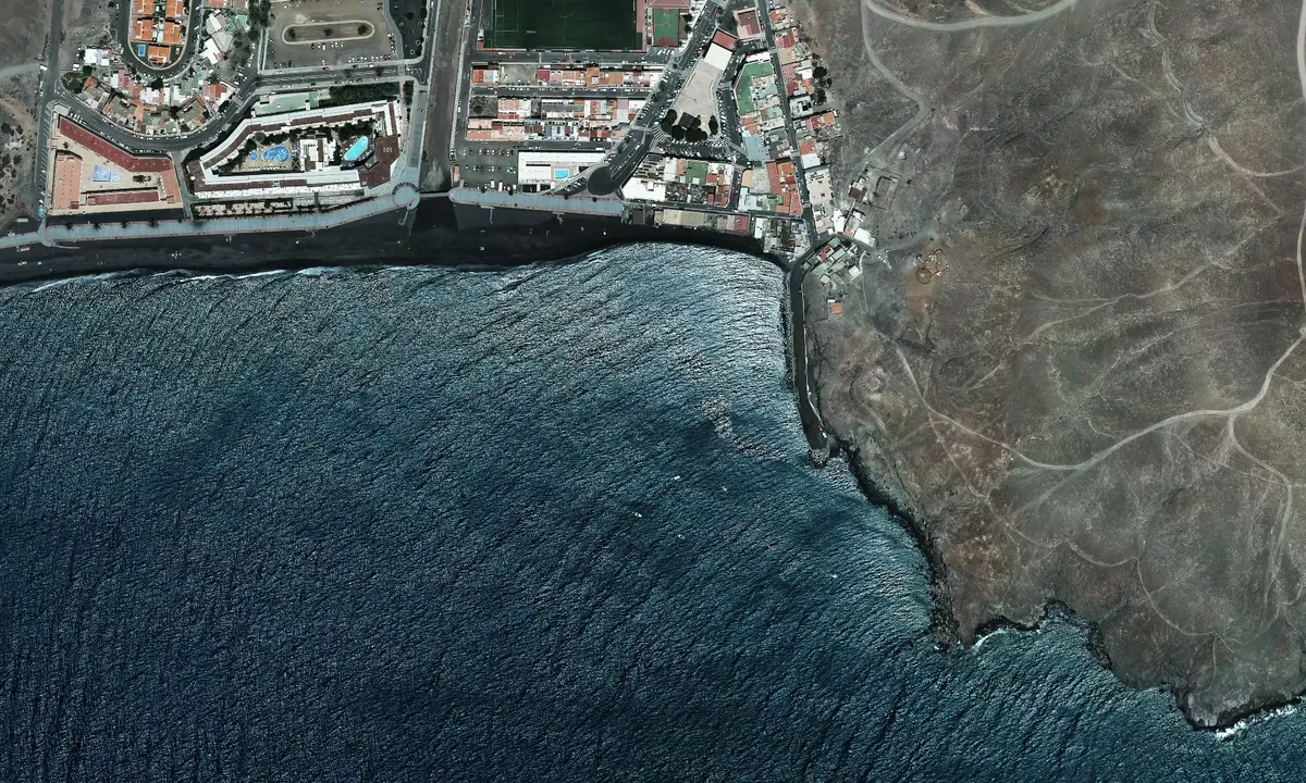 Satelite image of Tarajalejo