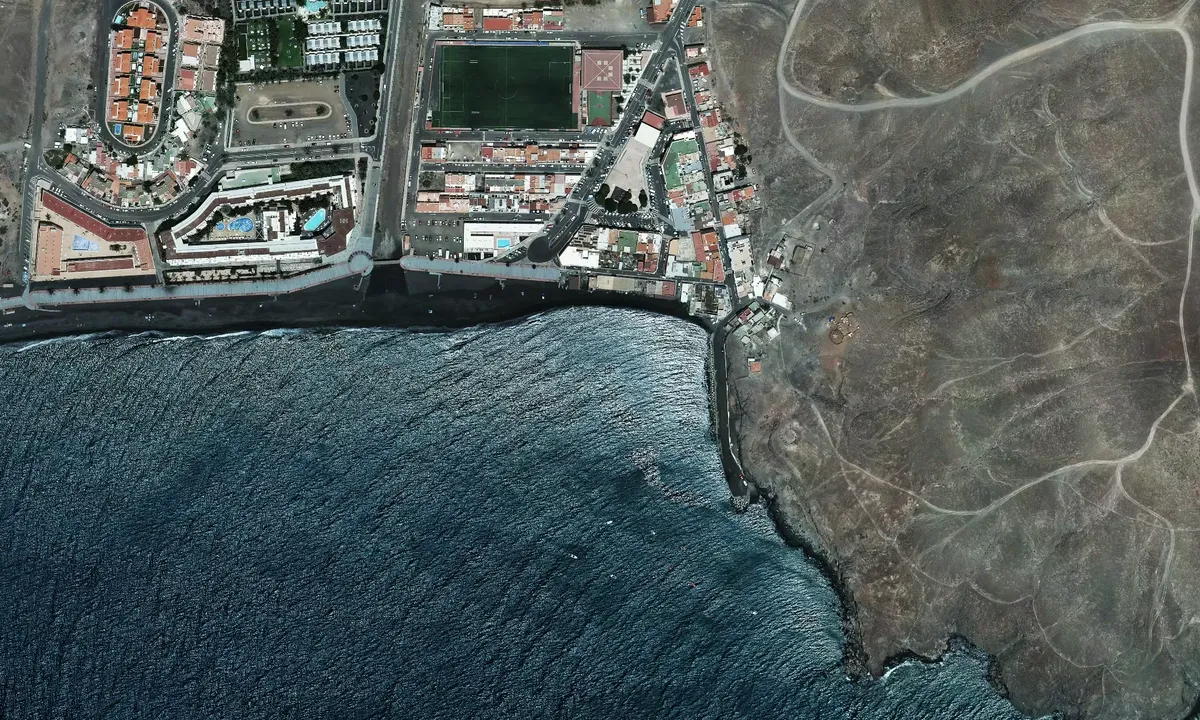 Satelite image of Tarajalejo