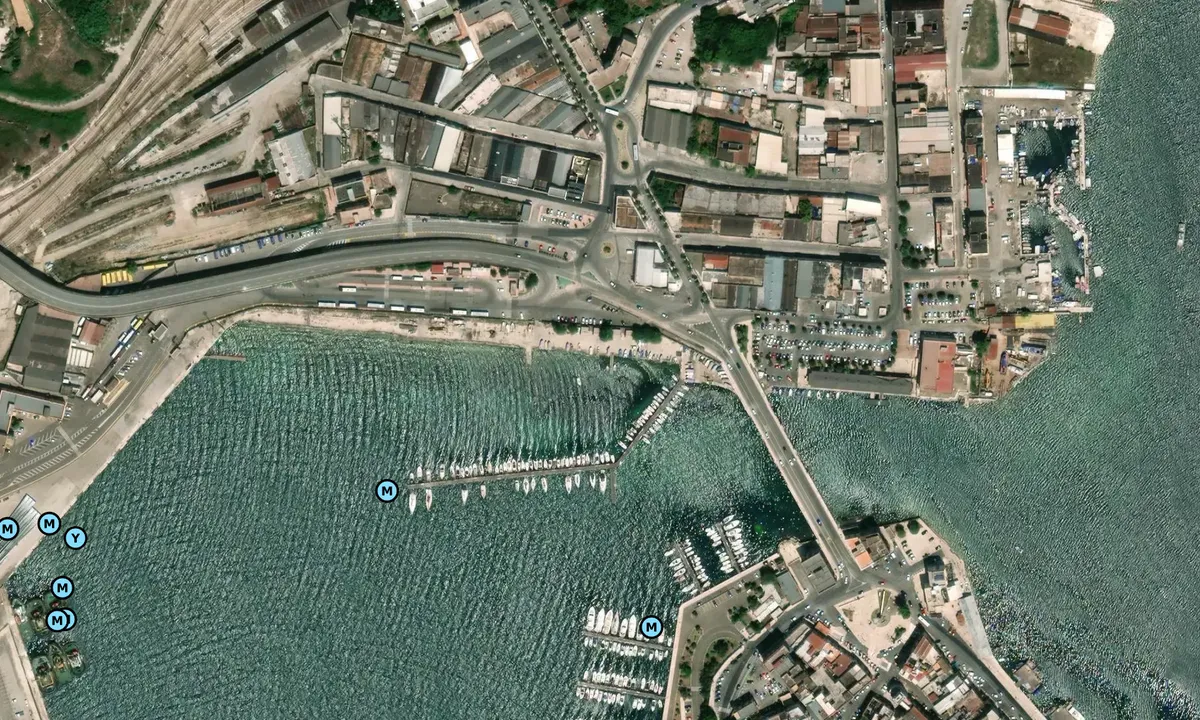 Satelite image of Taranto Yacht
