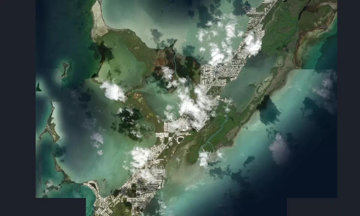 Flyfoto av Tarpon Basin (southeast)