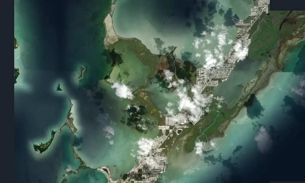 Flyfoto av Tarpon Basin (west)