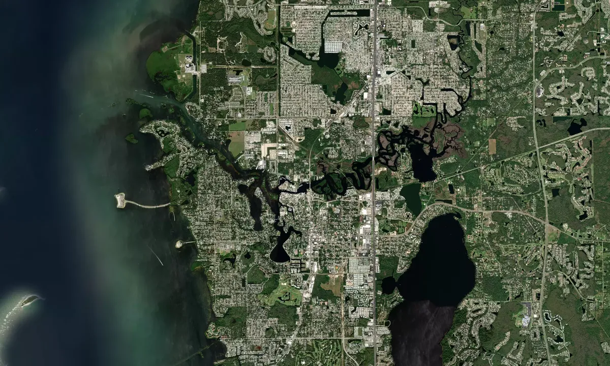 Flyfoto av Tarpon Springs City Marina