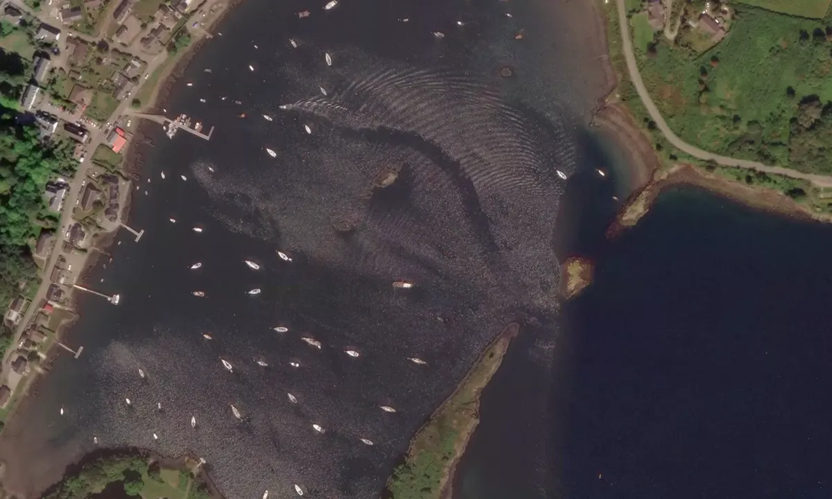Flyfoto av Tayvallach, Loch Sween
