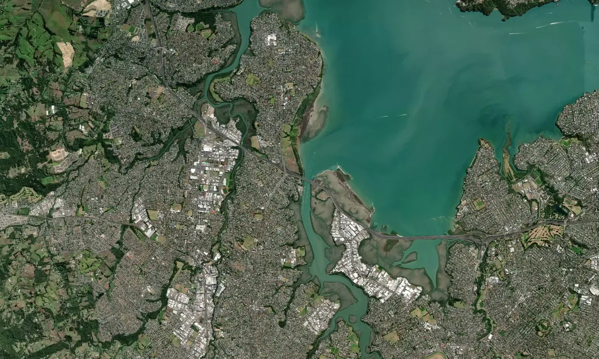 Flyfoto av Te Atatu Boating Club