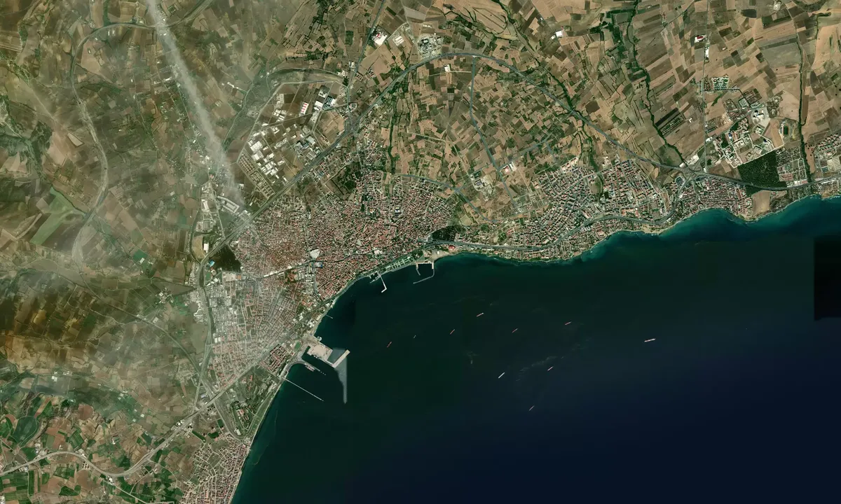 Flyfoto av Tekirdag New Harbour