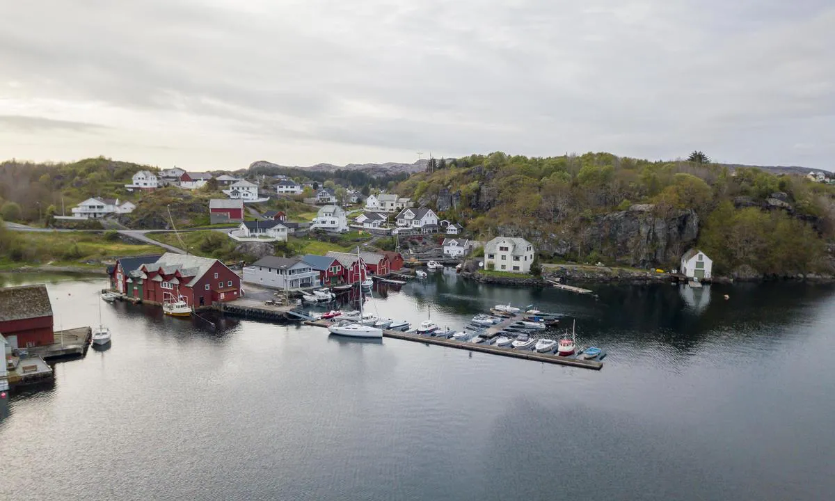 Telavåg Båtlag: Oversikt gjeste kai.