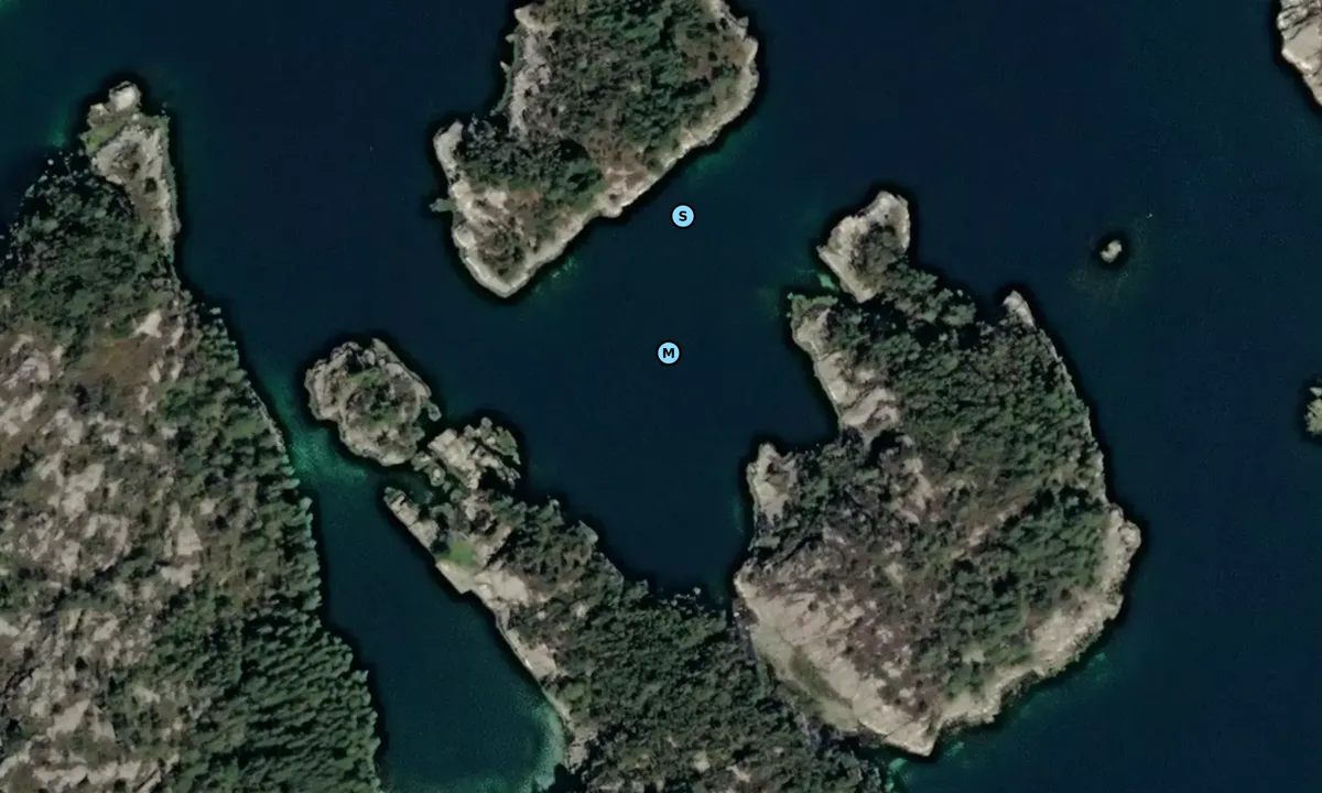 Satelite image of Teløyna Nord