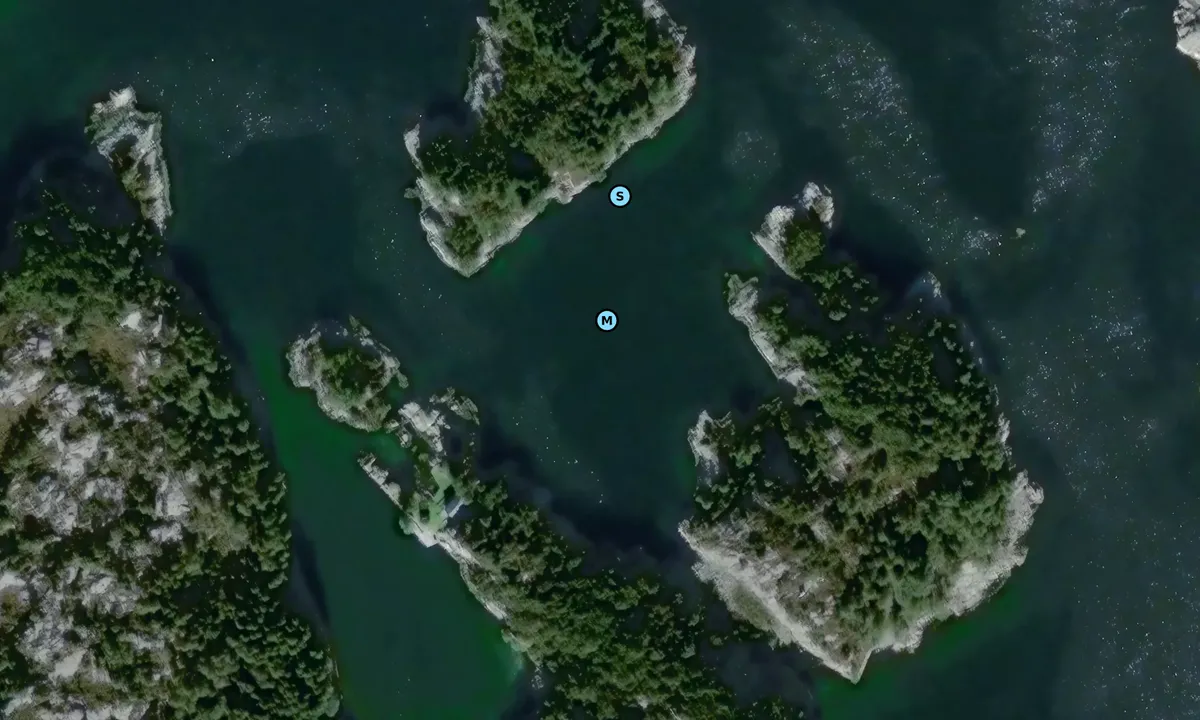 Satelite image of Teløyna Nord