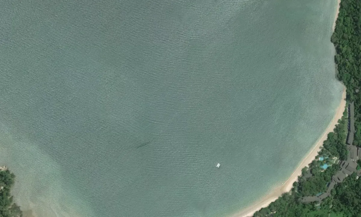 Flyfoto av Teluk Datai