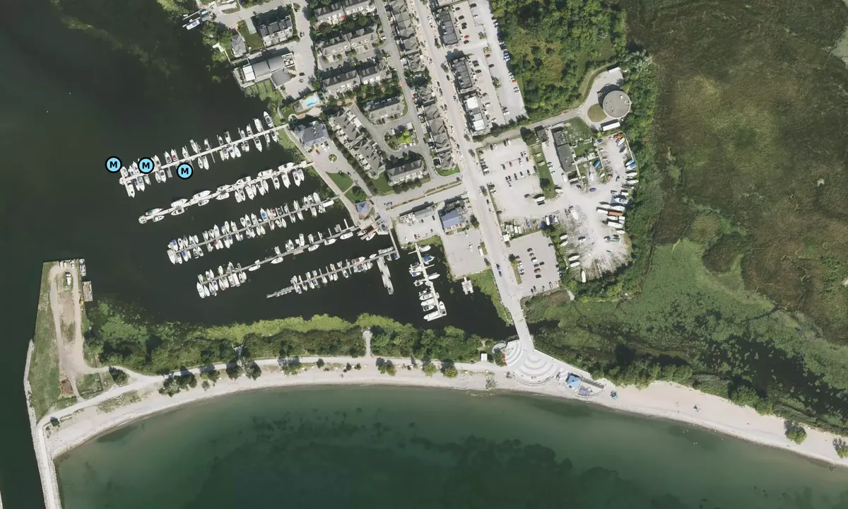 Satelite image of Tenkey Marina
