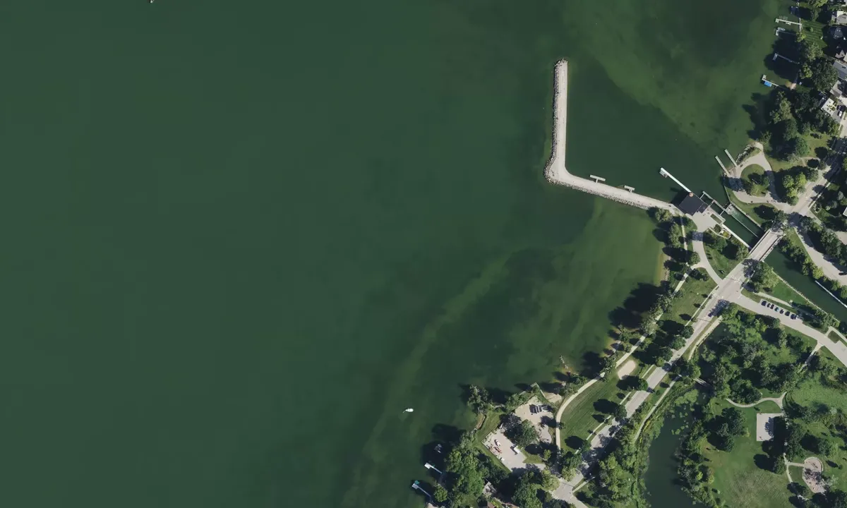 Satelite image of Tenney Park