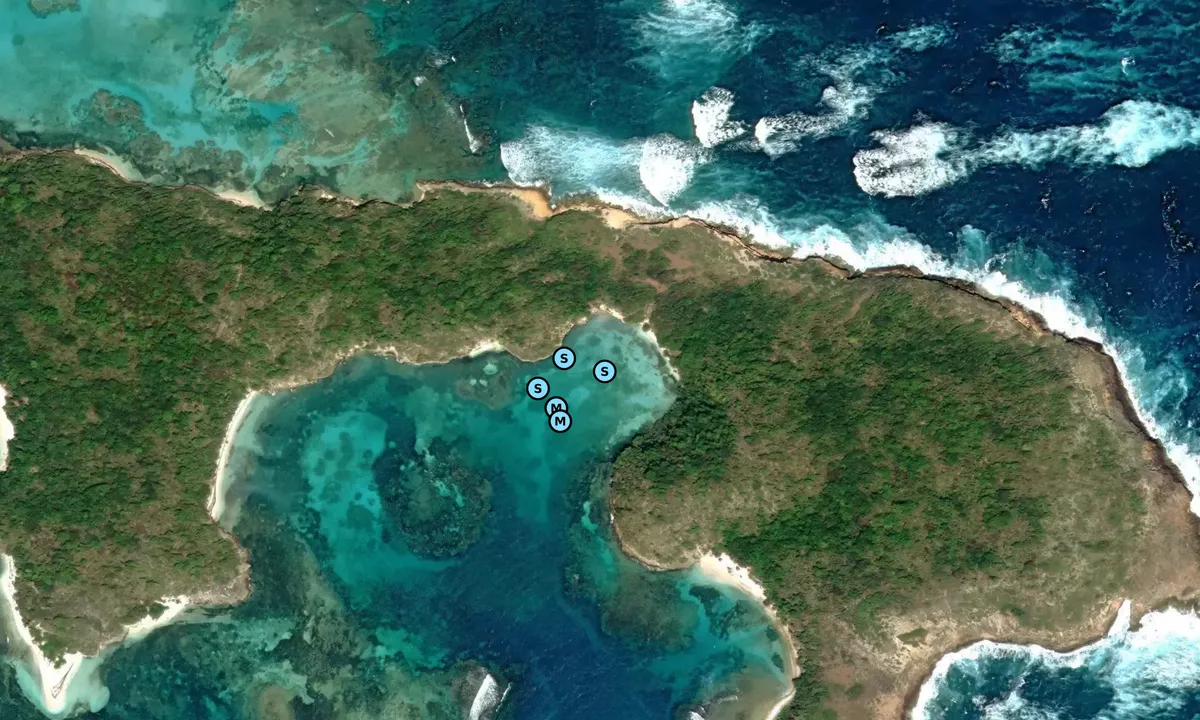Satelite image of Tenpound Bay