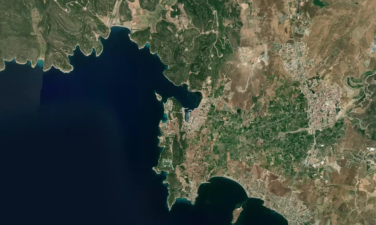 Flyfoto av Teos Marina - Seferihisar