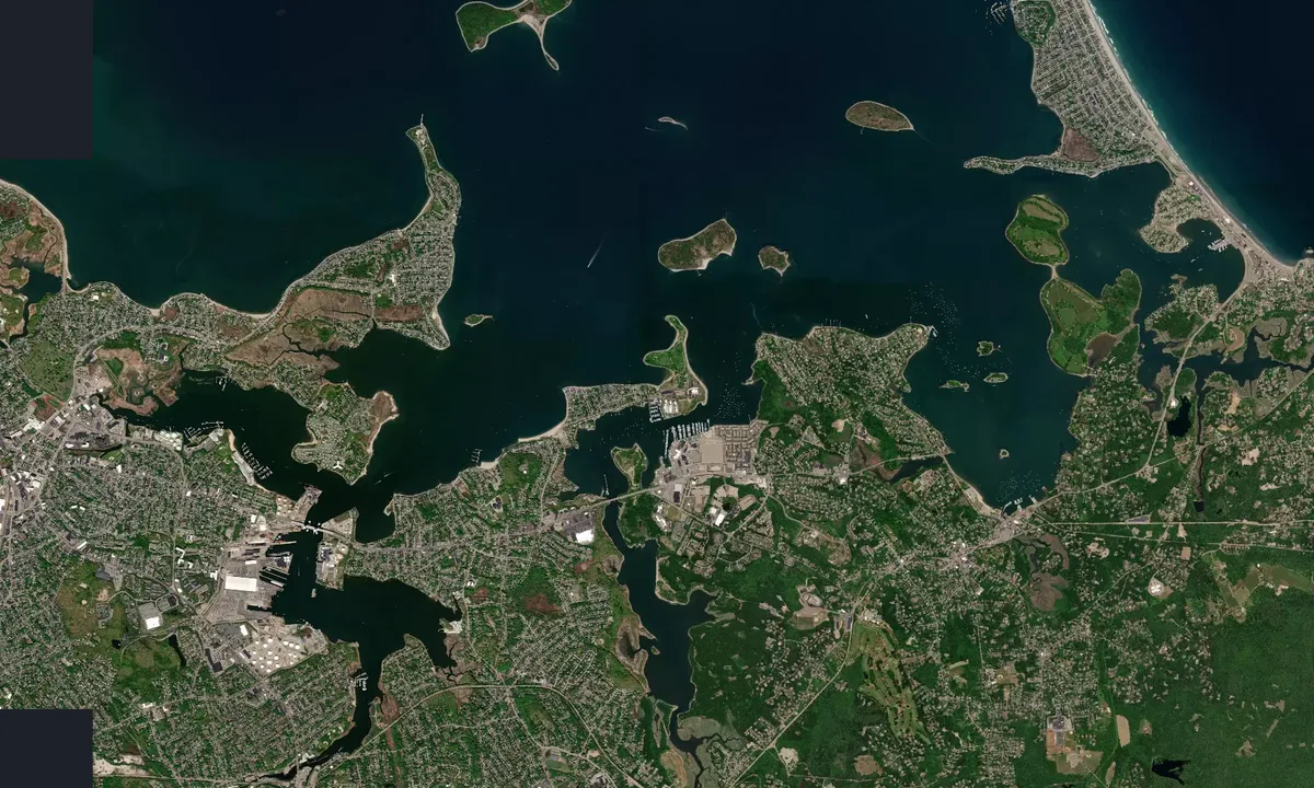 Flyfoto av Tern Harbor Marina