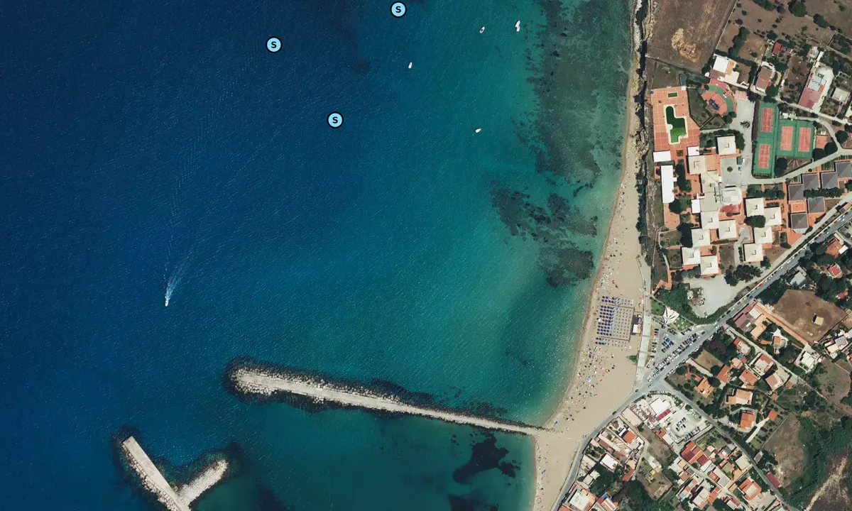 Satelite image of Terrasini
