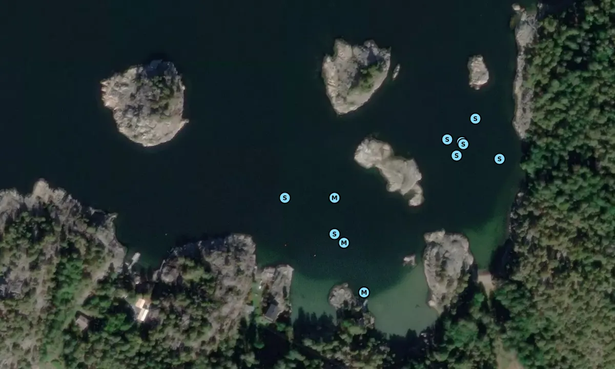Satelite image of Tesebukta