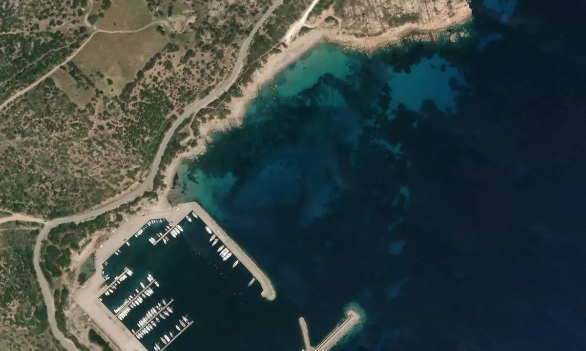 Flyfoto av Teulada Harbour