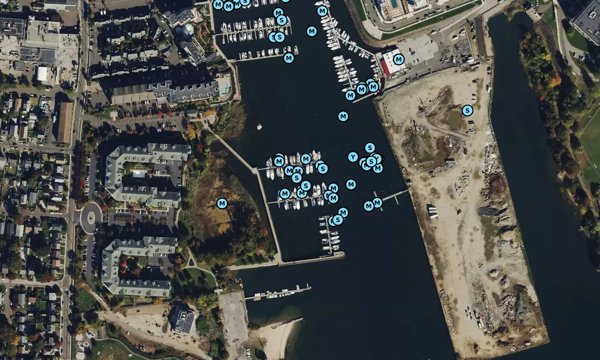 Satelite image of TGM Anchor Point Marina