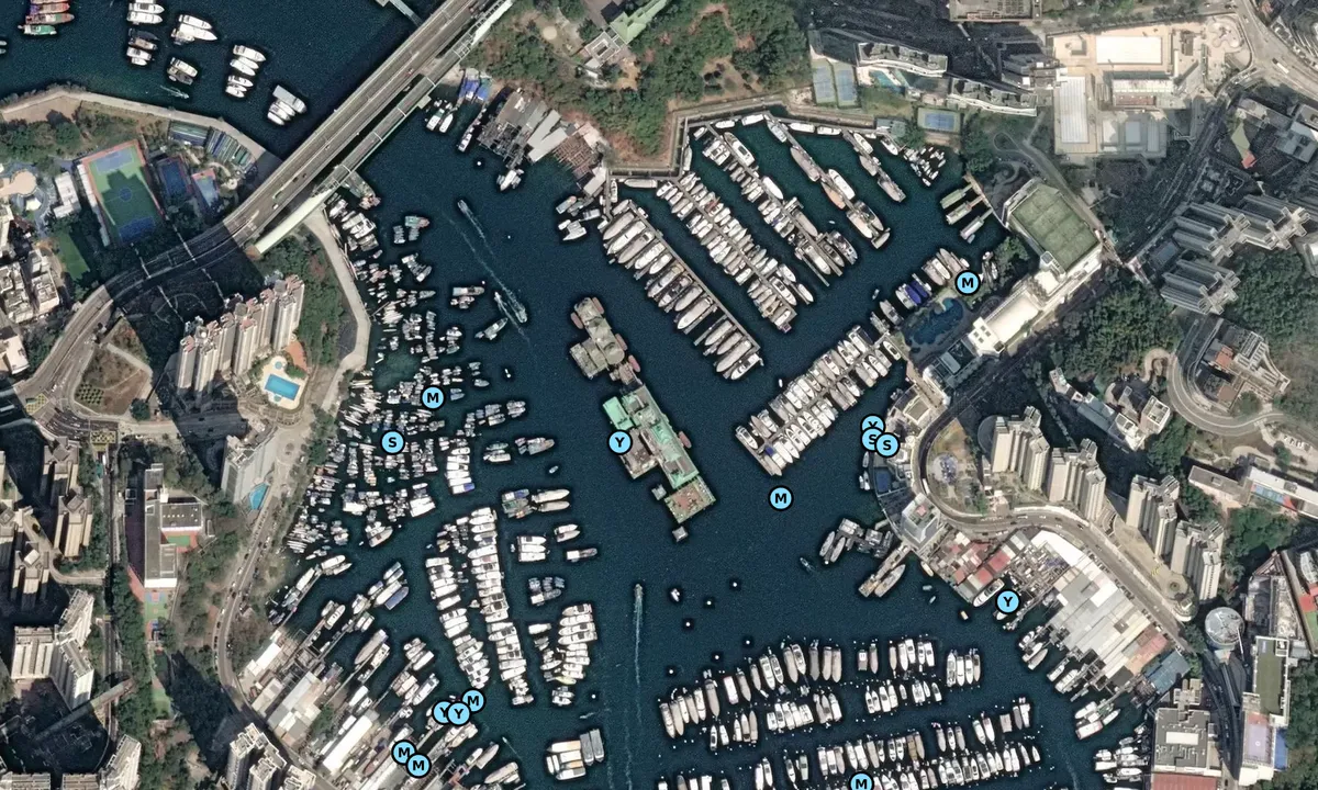 Satelite image of The Aberdeen Marina Club