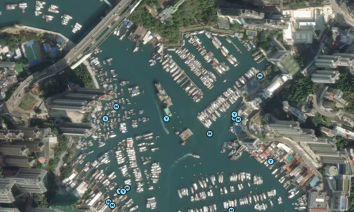 Satelite image of The Aberdeen Marina Club
