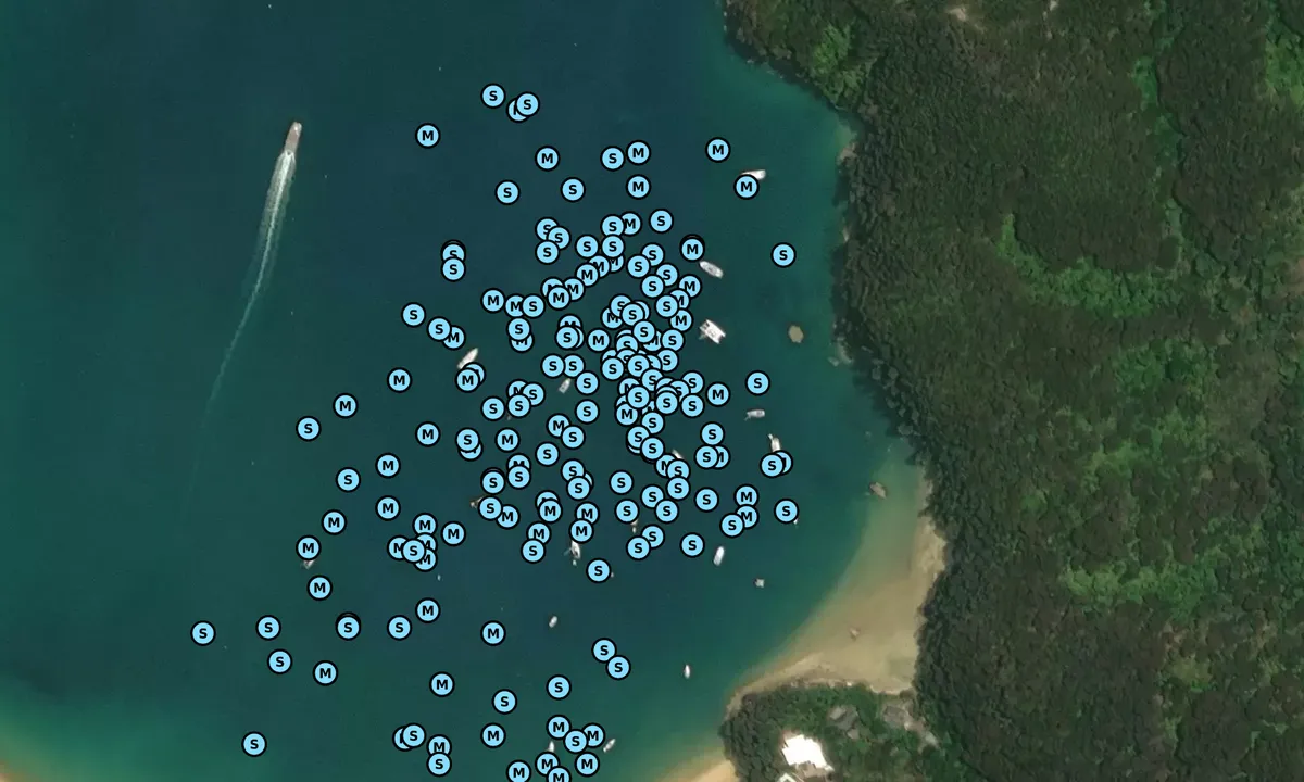 Satelite image of The Anchorage