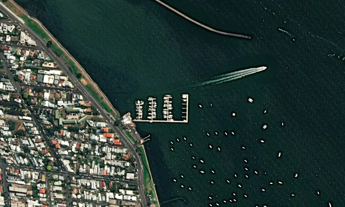 Flyfoto av The Anchorage Marina