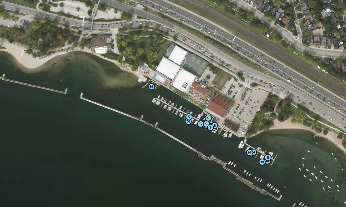 Satelite image of The Boulevard Club - Toronto