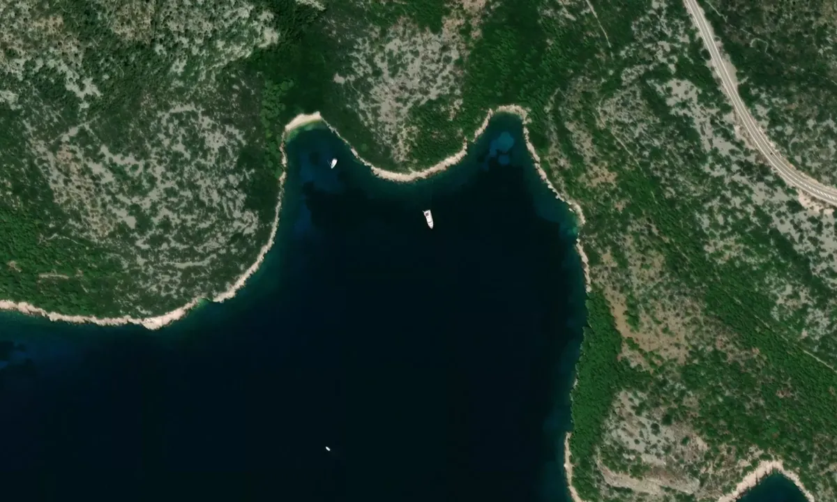 Flyfoto av The Cove