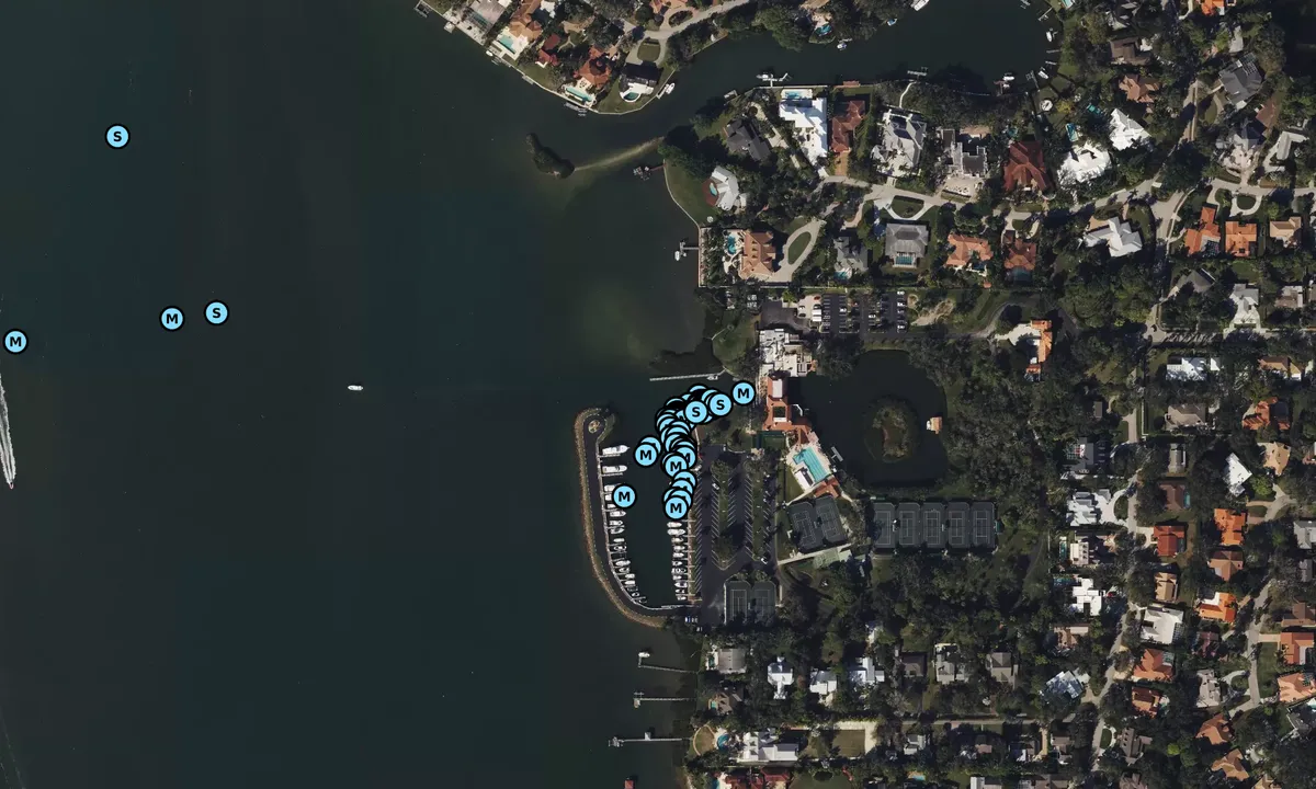 Satelite image of The Field Club (private)