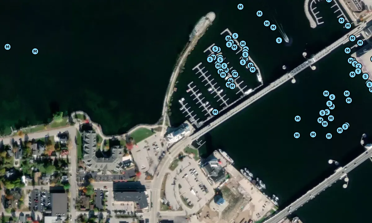 Satelite image of The Harbor Club Marina
