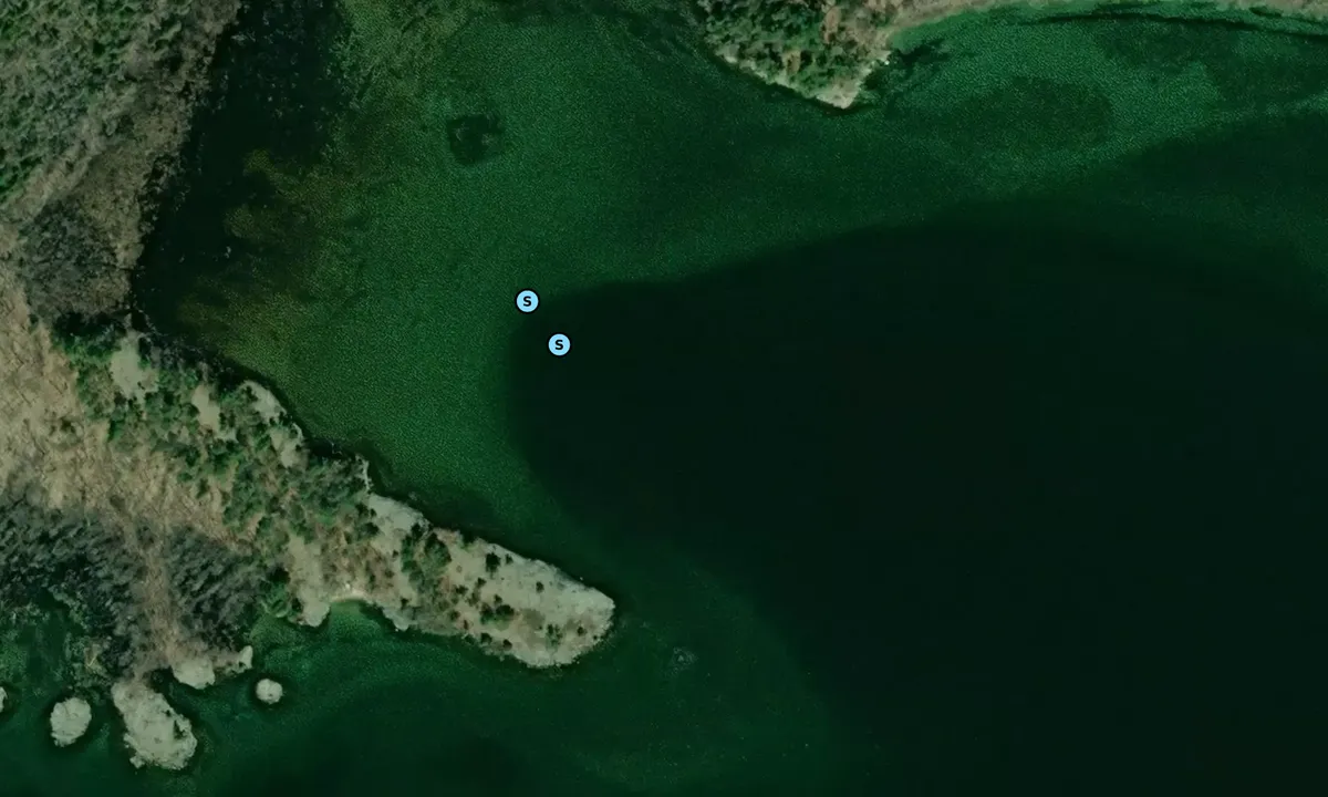 Satelite image of The Notch (LaCloche)