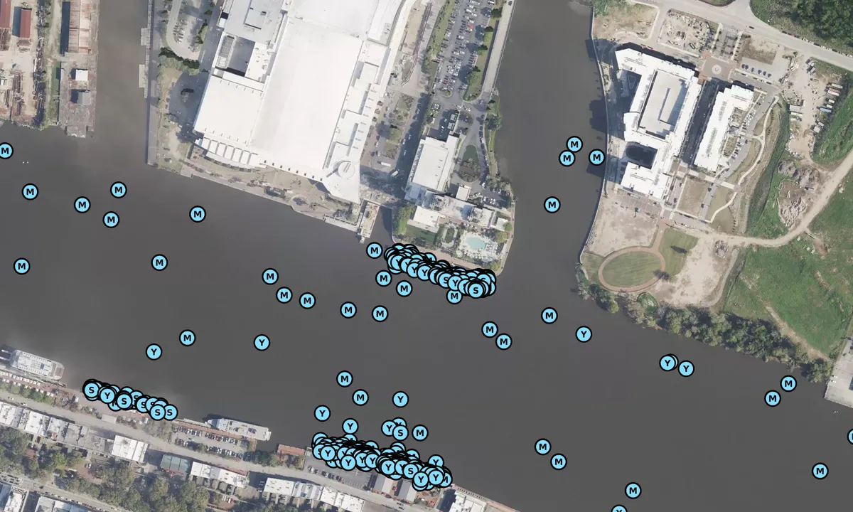 Satelite image of The Westin Savannah Harbor