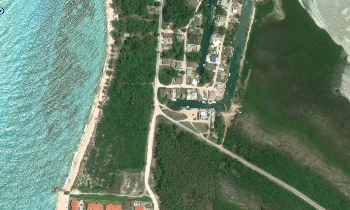 Satelite image of Thirsty Turtle