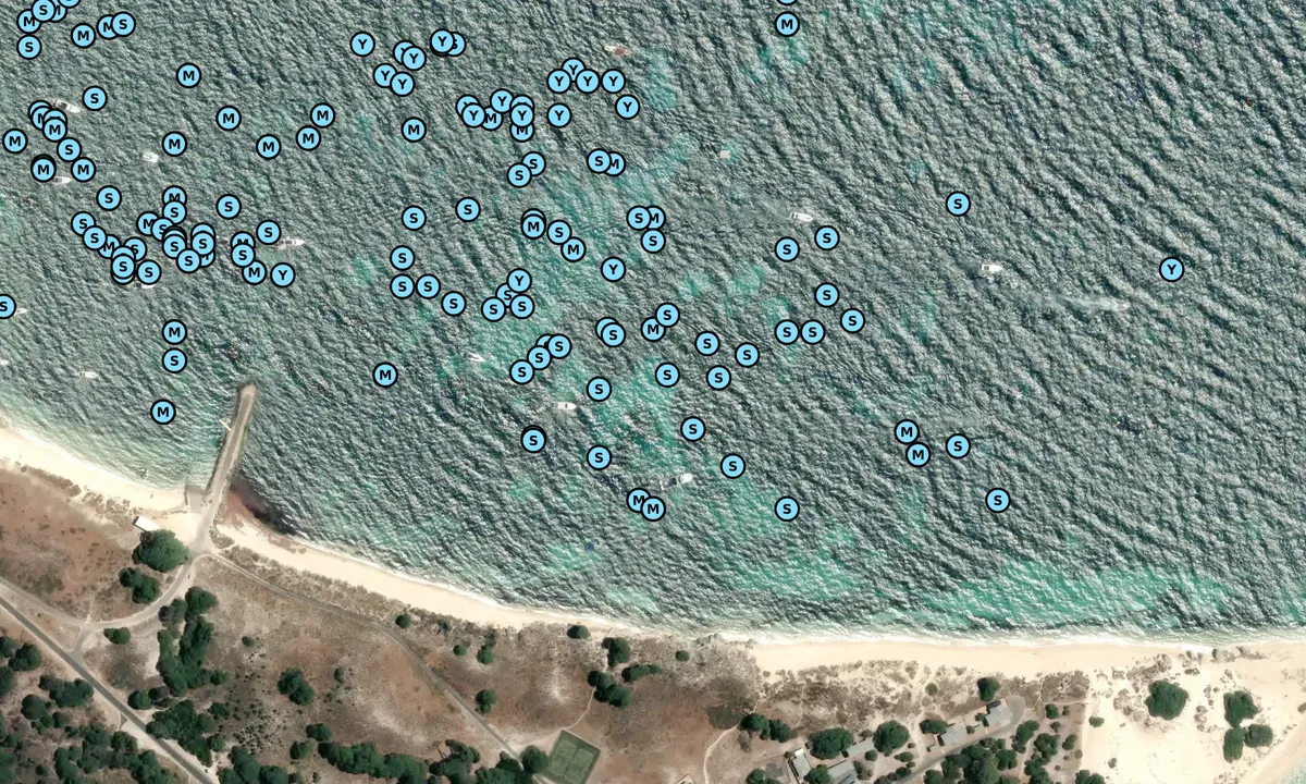 Satelite image of Thomson Bay Anchorage
