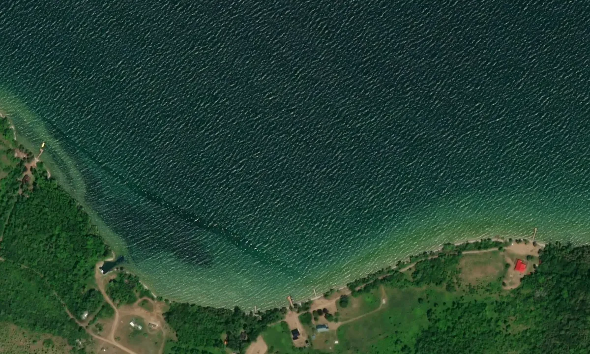 Flyfoto av Thorah Island North East