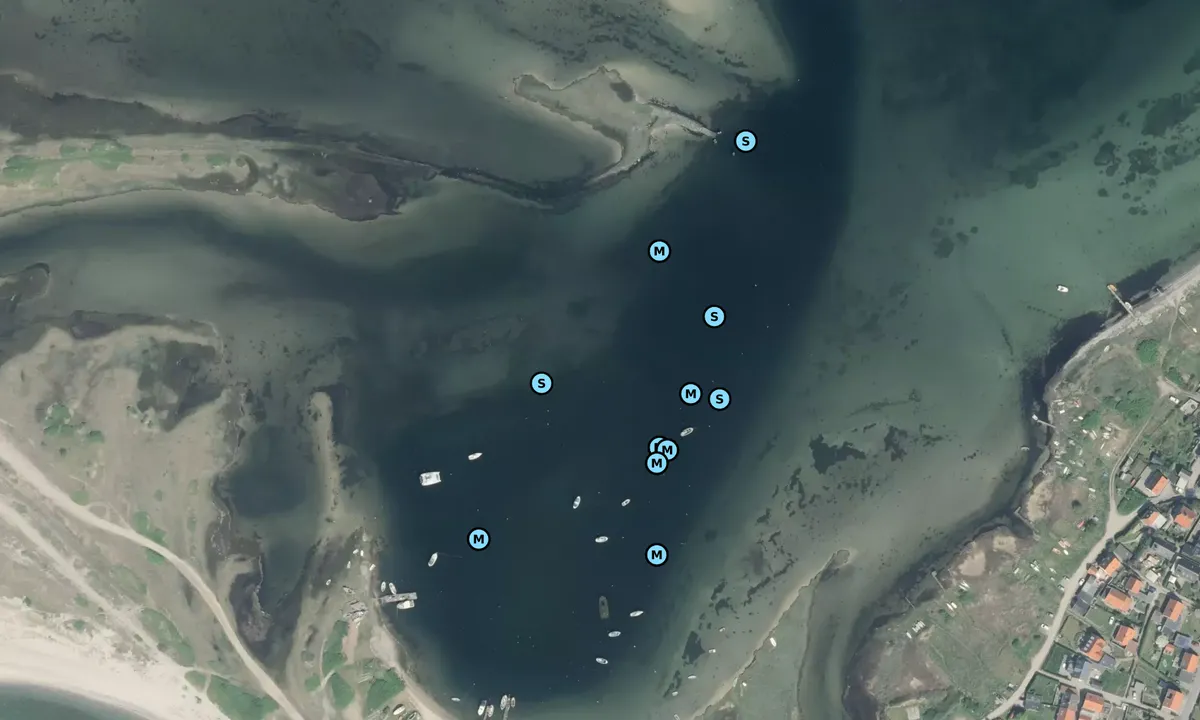 Satelite image of Thorøhuse