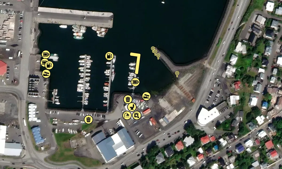 Satelite image of Thytur sailingclub