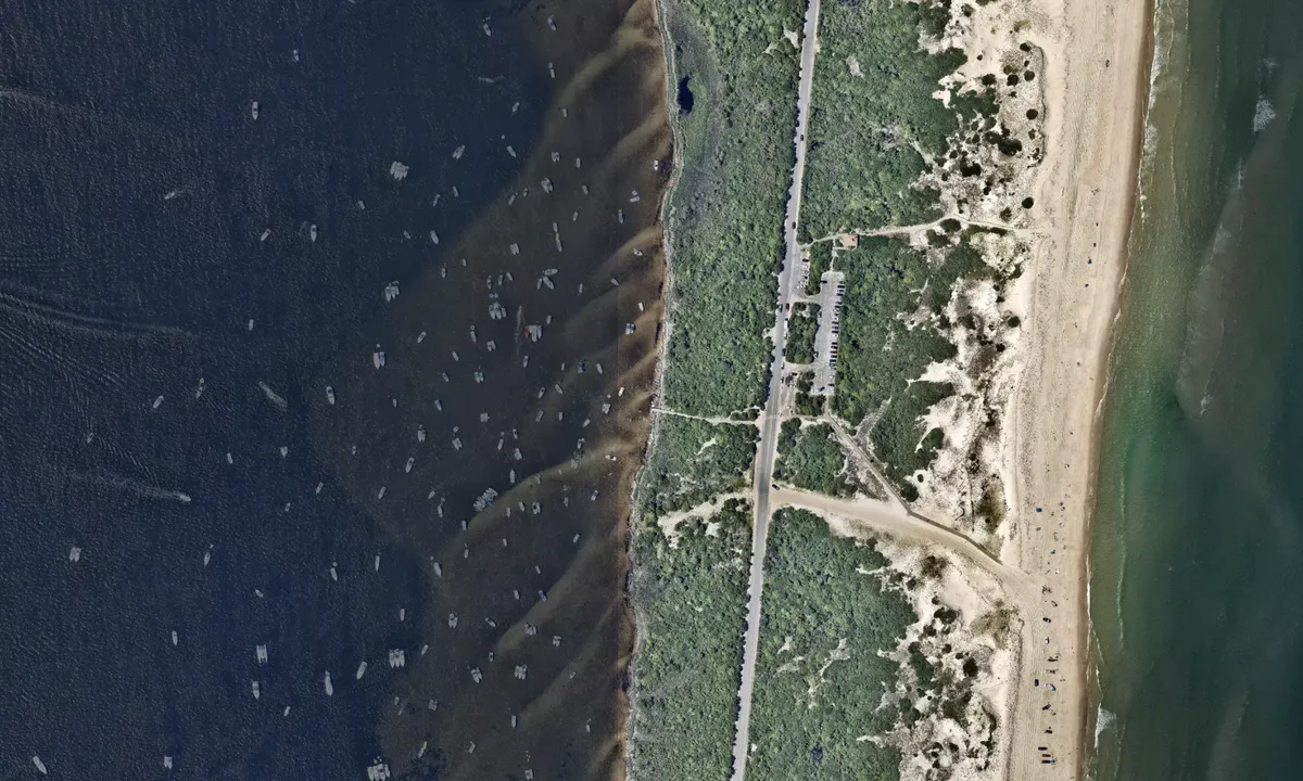 Flyfoto av Tice's Shoal
