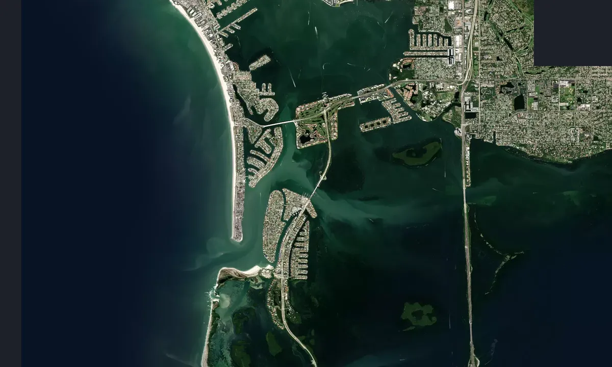 Flyfoto av Tierra Verde Marina