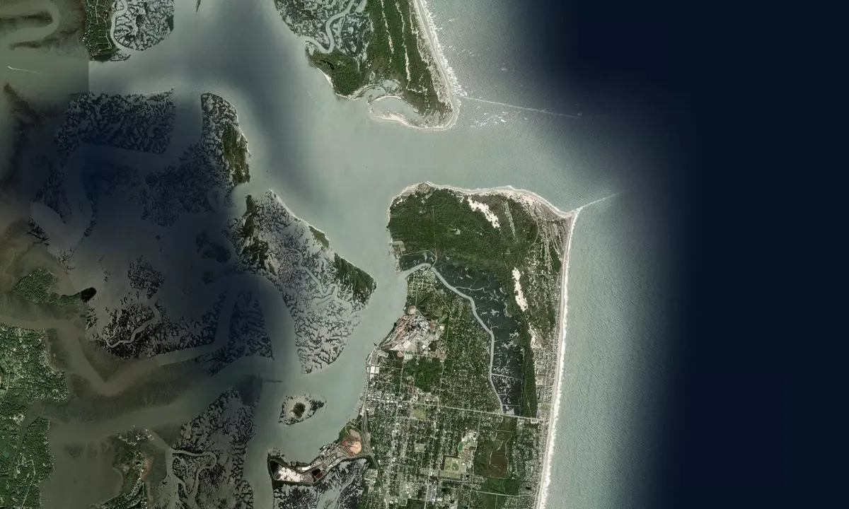 Flyfoto av Tiger Point Marina and Boat Works