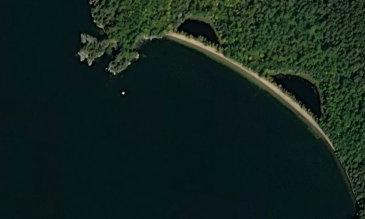 Satelite image of Timber Beach