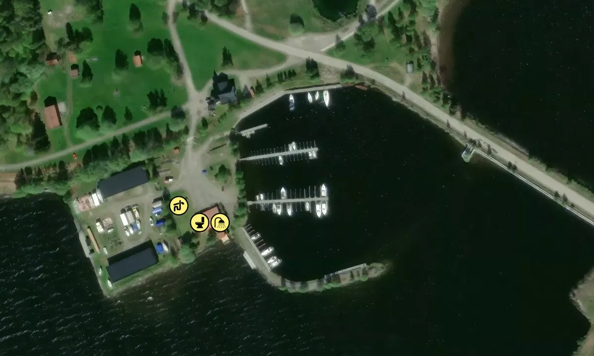 Satelite image of Timrå