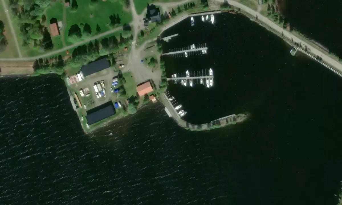 Satelite image of Timrå
